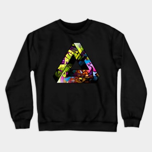 street art triangle. Crewneck Sweatshirt